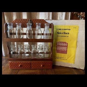Vintage Spice Rack for Rihanna (ON HOLD)